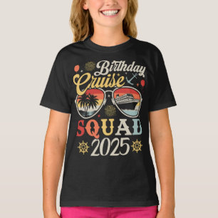 Geburtstagskrieg 2025 Familienmatching-Mädchen T-Shirt