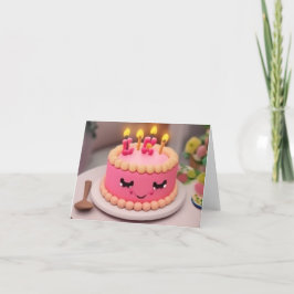 Geburtstagskuchen Ankündigung