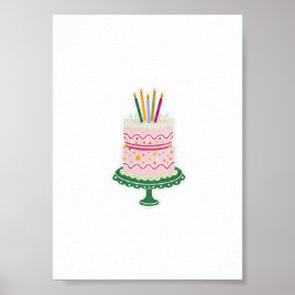 Geburtstagskuchen Poster