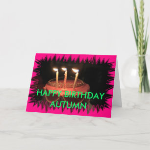 Geburtstagskuchen Schließung BIRTHDAY CARD Karte