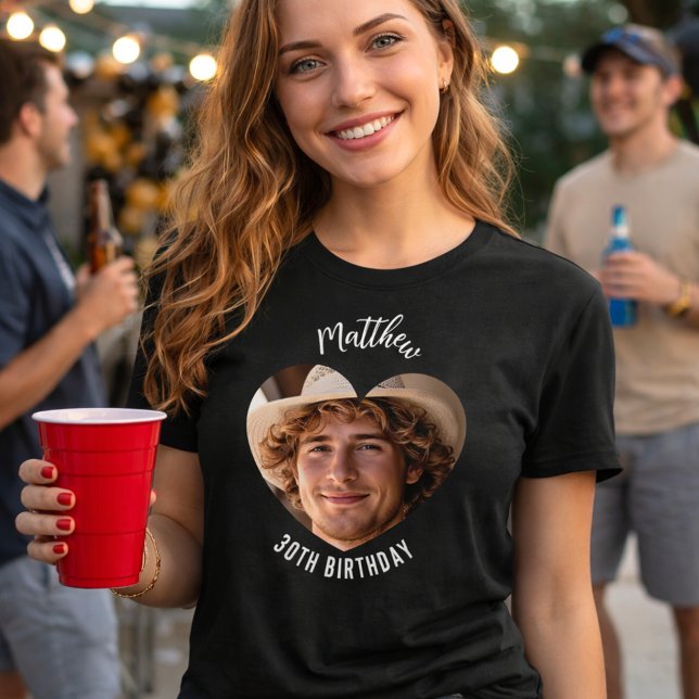 Geburtstagskünstlerin Foto Tri-Blend Shirt (Von Creator hochgeladen)