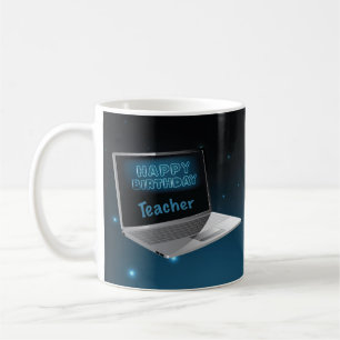 Geburtstagslehrer - Tasse, Computer, Technologie Kaffeetasse