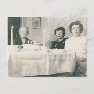 Geburtstagsmädchen Postkarte