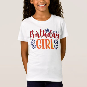 Geburtstagsmädchen-T - Shirt