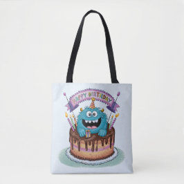 Geburtstagsmonster Tasche