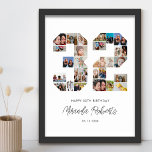 Geburtstagsnummer 32 Custom Foto Collage Poster<br><div class="desc">Feiern Sie den 32. Geburtstag mit diesem personalisierten 32 Foto Collage Poster. Dieses individuell gestaltbare Geschenk eignet sich auch für Hochzeitsfeiern. Es ist eine großartige Möglichkeit, wertvolle Erinnerungen aus Ihrer Hochzeit und Ihrem verheirateten Leben zu zeigen. Das Poster enthält eine Collage von Fotos, die diese besonderen Momente erfassen, und kann...</div>