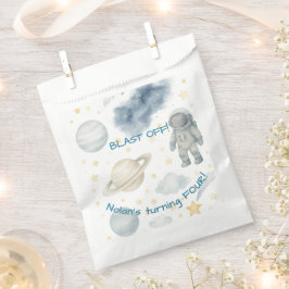 Geburtstagspartei des Kosmischen Weltraums | Raket Geschenktütchen