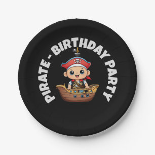 Geburtstagspartei für Personalisierte Papiertafel Pappteller