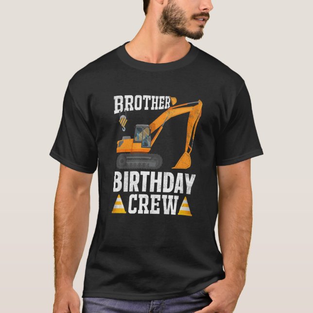 Geburtstagsparty Crew Bauen Geburtstagsparty T-Shirt (Vorderseite)