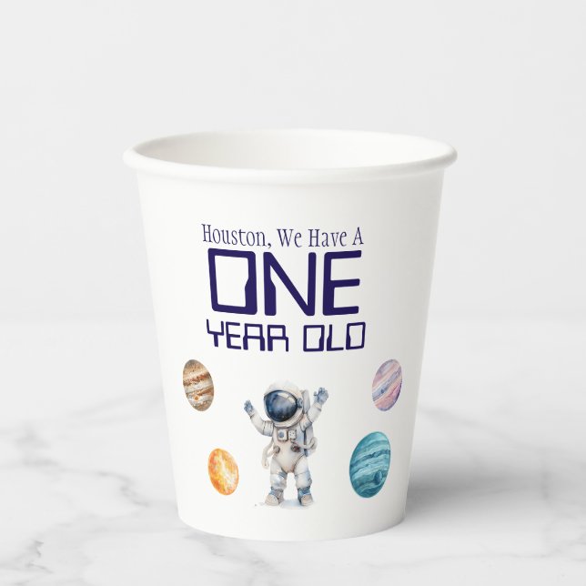 Geburtstagsparty des benutzerdefinierten Zeitalter Pappbecher (Vorderseite)