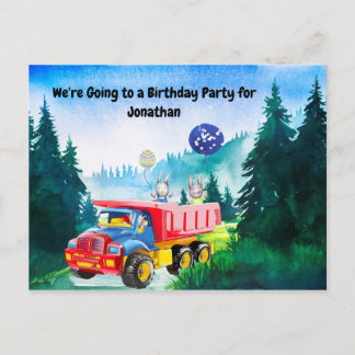 Geburtstagsparty Einladung für den 3. Jährigen