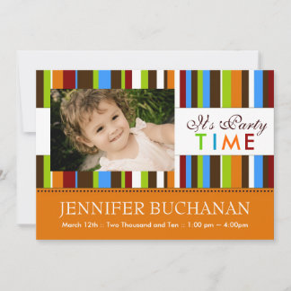 Geburtstagsparty Einladung für Kinder