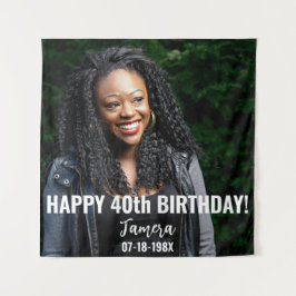 Geburtstagsparty Foto 40. oder anderer Geburtstag Wandteppich