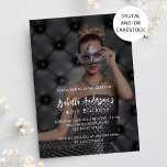 Geburtstagsparty Foto Einladung<br><div class="desc">Personalisieren Sie Ihre Foto- und Party-Daten und fügen Sie diese hinzu. Ich habe ein dunkles Overlay über dem Foto verwendet, um den Text leichter zu lesen. Ich habe zwei Ebenen hinzugefügt, aber nur eine ist aktiv. Es gibt ein kleines Symbol am Ende der Overlay-Ebene/Linie, auf das Sie klicken können, um...</div>