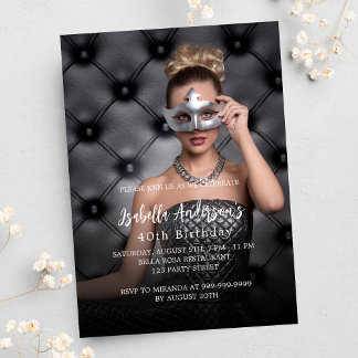 Geburtstagsparty Foto Luxus Einladung