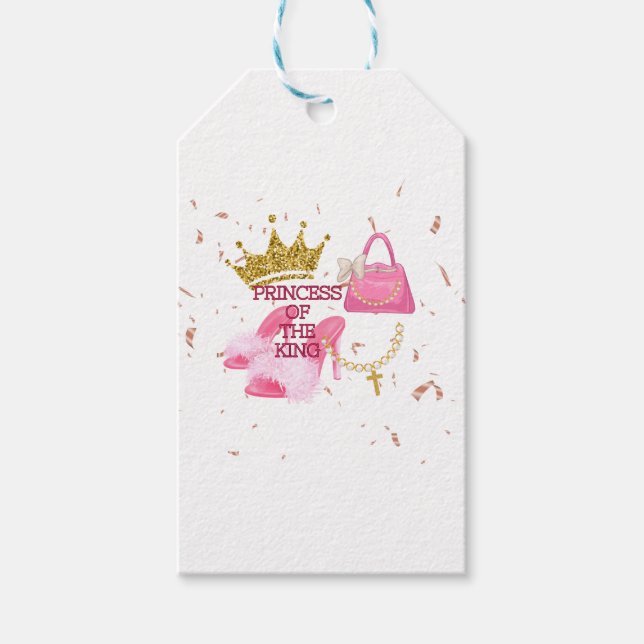 Geburtstagsparty Geschenkanhänger (Vorderseite)