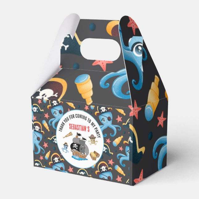 Geburtstagsparty Geschenkschachtel (Vorderseite)