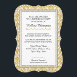 Geburtstagsparty Glam Great Gatsby Style Einladung<br><div class="desc">HINWEIS: Dies ist ein flaches, gedrucktes Bild, es gibt erhöhte Schichten oder sogar Gold-Glitzer. DESIGN SAMMLUNG: Matching siebte, 70. Geburtstag Party einladen. Dieses Party Einladung-Set, das von Old Hollywood, der Ära der Großen Gatsby und der Hochzeit der Glam Inspiriert wurde, eignet sich hervorragend für elegante, raffinierte und moderne Feiern. Ein...</div>