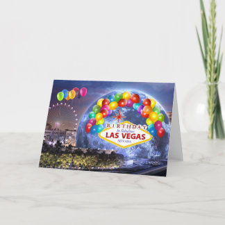 Geburtstagsparty in Las Vegas Ankündigung