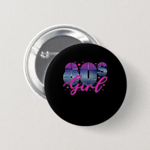 Geburtstagsparty-Kostüm Retro-Vintag Button