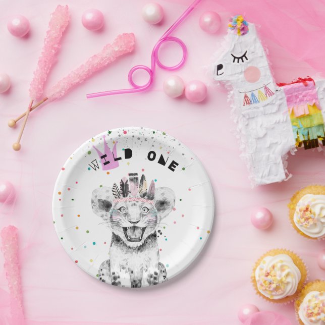 Geburtstagsparty moderner Party Pappteller (Party)