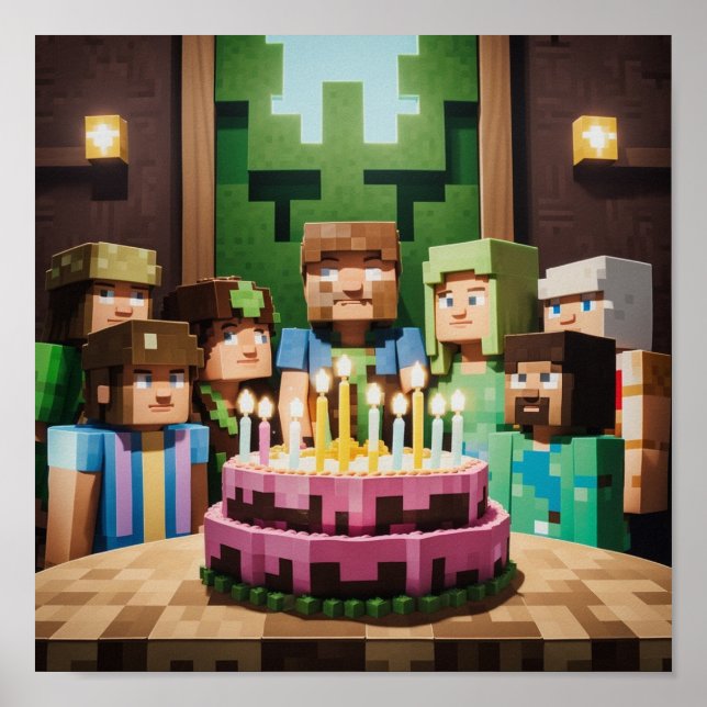 Geburtstagsparty - Poster (Vorne)
