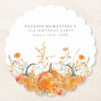 Geburtstagsparty Pumpkin Wildblume Custom