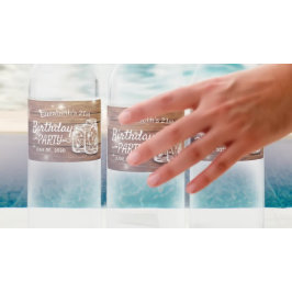 Geburtstagsparty Rustic Wood Mason Jar String Ligh