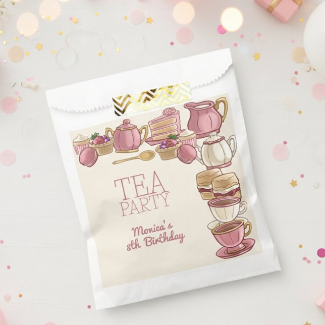 Geburtstagsparty von Pink Tee Geschenktütchen (Von Creator hochgeladen)