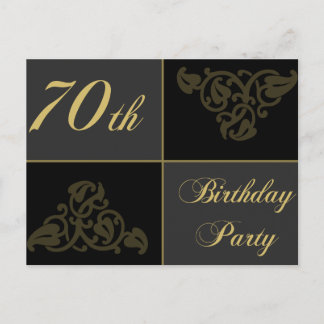 Geburtstagsparty-Vorrat Einladungspostkarte