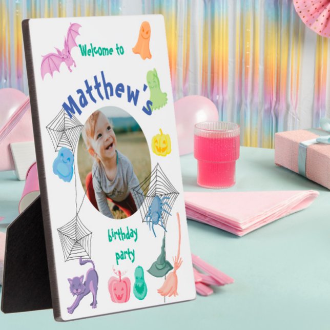 Geburtstagsparty zu Halloween Fotoplatte (Von Creator hochgeladen)