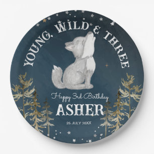 Geburtstagsparty zum Thema "Kleiner Wolf" mit Mono Pappteller