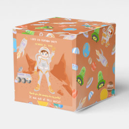 Geburtstagsparty zum Thema "Mars Astronautenjunge" Geschenkschachtel