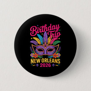 Geburtstagsreise New Orleans 2026 passend zu Mardi Button