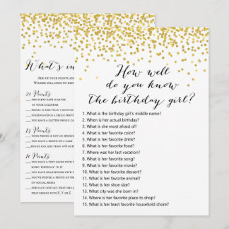 Geburtstagsspiele x2 - Handyspiel | wer weiß Einladung