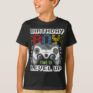 Geburtstagsspielzeit für Junge - Video-Gaming T-Shirt