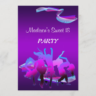 Geburtstagstanz Party Einladung