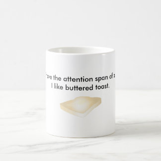 Gebutterte Toast-Kaffeetasse Kaffeetasse