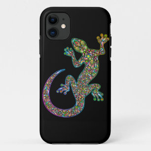 Geck Gecko-psychedelisches Entwurf iPhone 5 Hüllen
