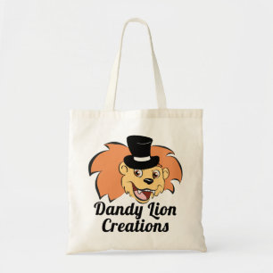 Geckige Löwe-Kreationens-Logo-Tasche Tragetasche