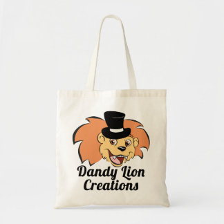 Geckige Löwe-Kreationens-Logo-Tasche Tragetasche