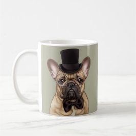 Geckige schicke französische Bulldogge Kaffeetasse