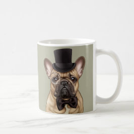 Geckige schicke französische Bulldogge Kaffeetasse