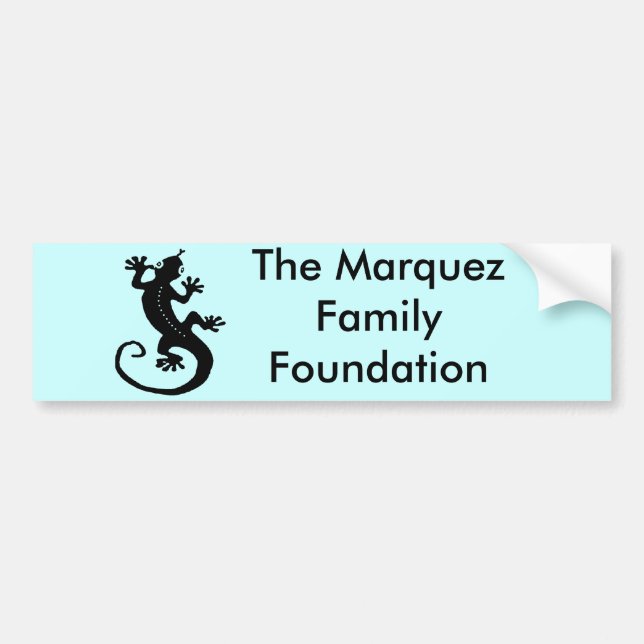 Gecko Autoaufkleber (Vorne)