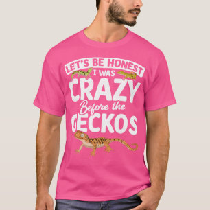 Gecko Besitzer Reptil Tier Eidechse Haustier Lusti T-Shirt