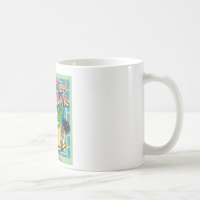 Gecko Charlies Margarita Bar Kaffeetasse (Rechts)
