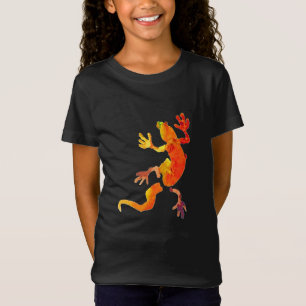 Gecko Eidechse Wildtier Öko Reptil T-Shirt