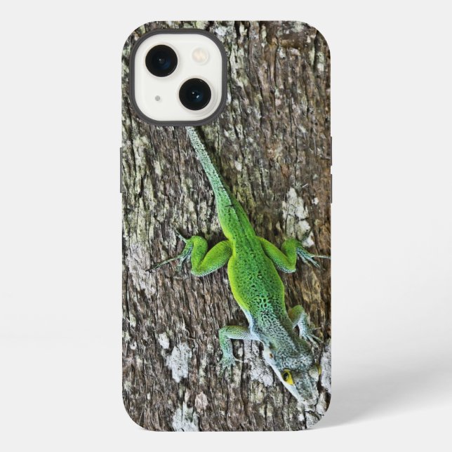 Gecko-Fall iPhone Hülle (Rückseite)