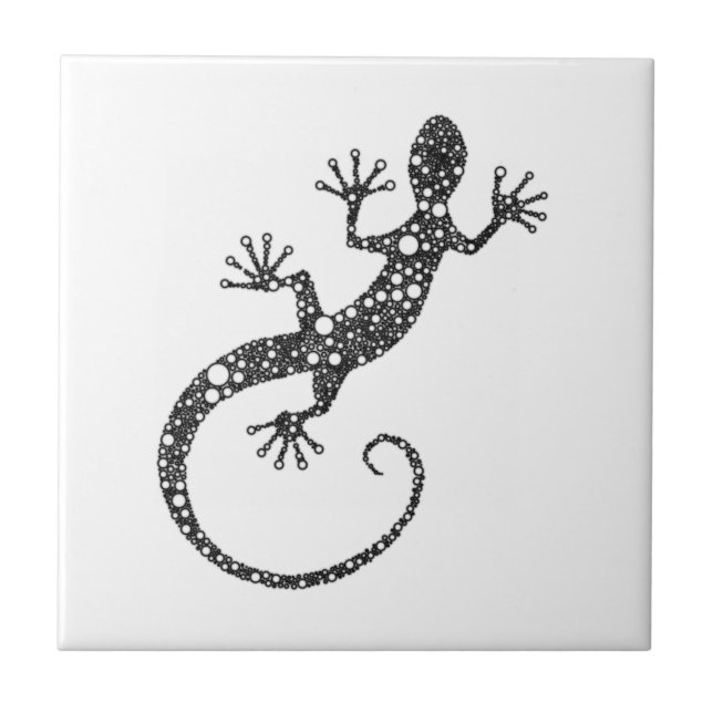 Gecko Fliese (Vorderseite)