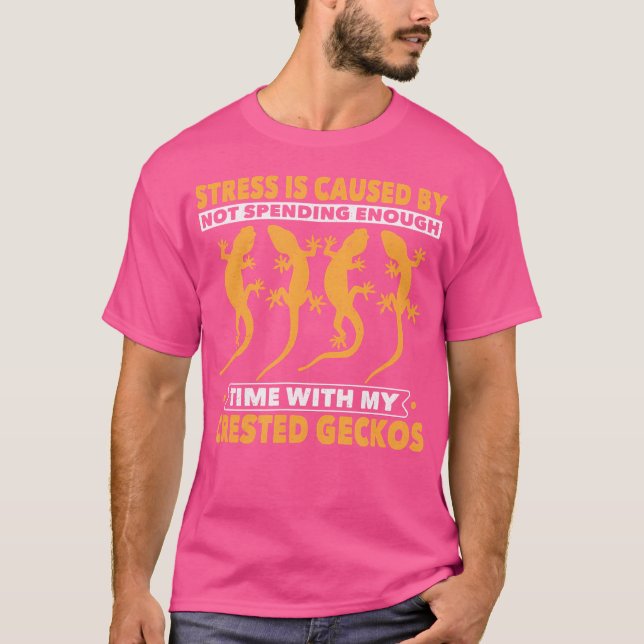 Gecko - Gecko-Unterschicht - Lover Reptile Behalte T-Shirt (Vorderseite)